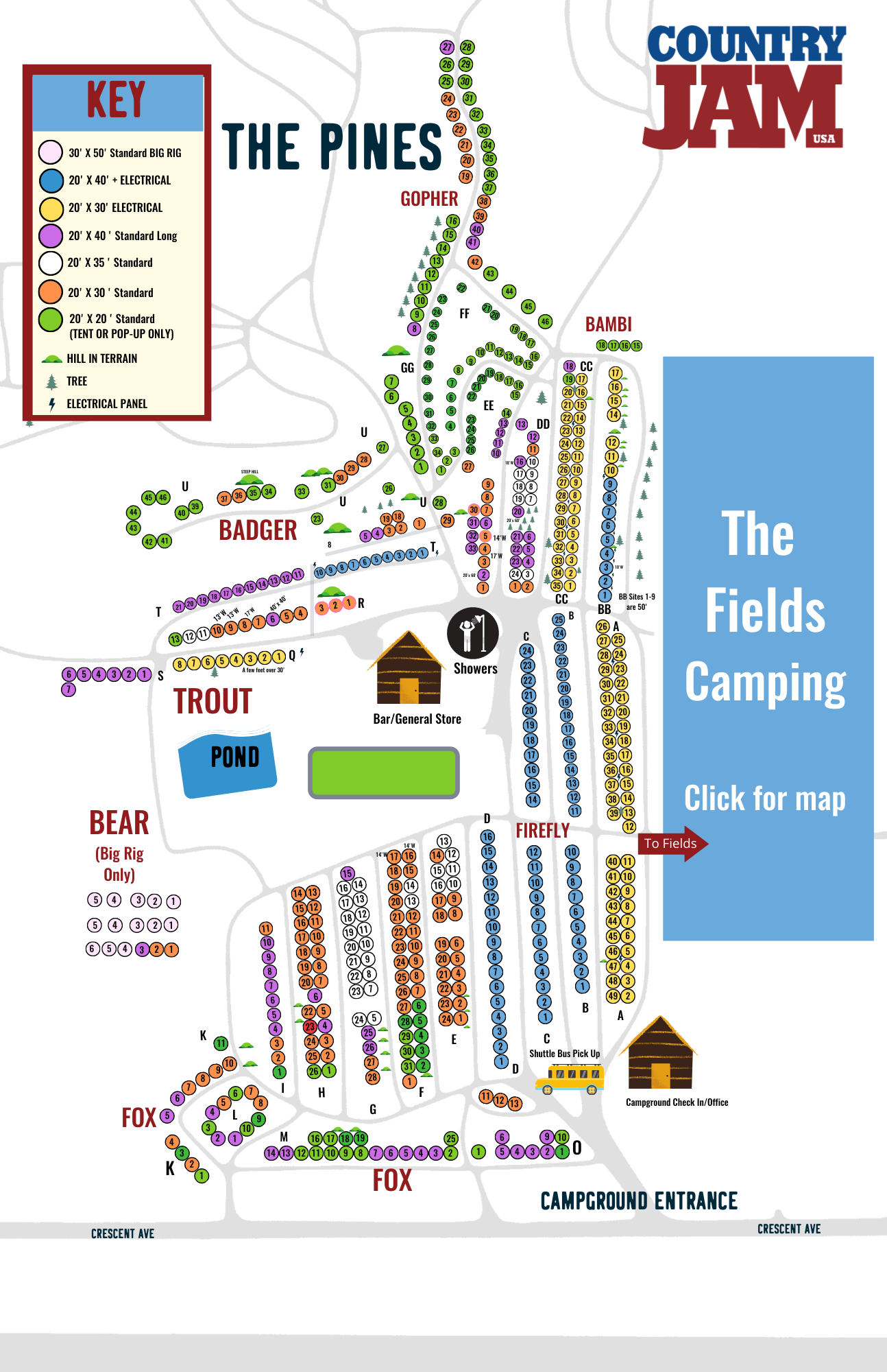 Camping At Country Jam | Country Music Festival - Eau Claire, WI